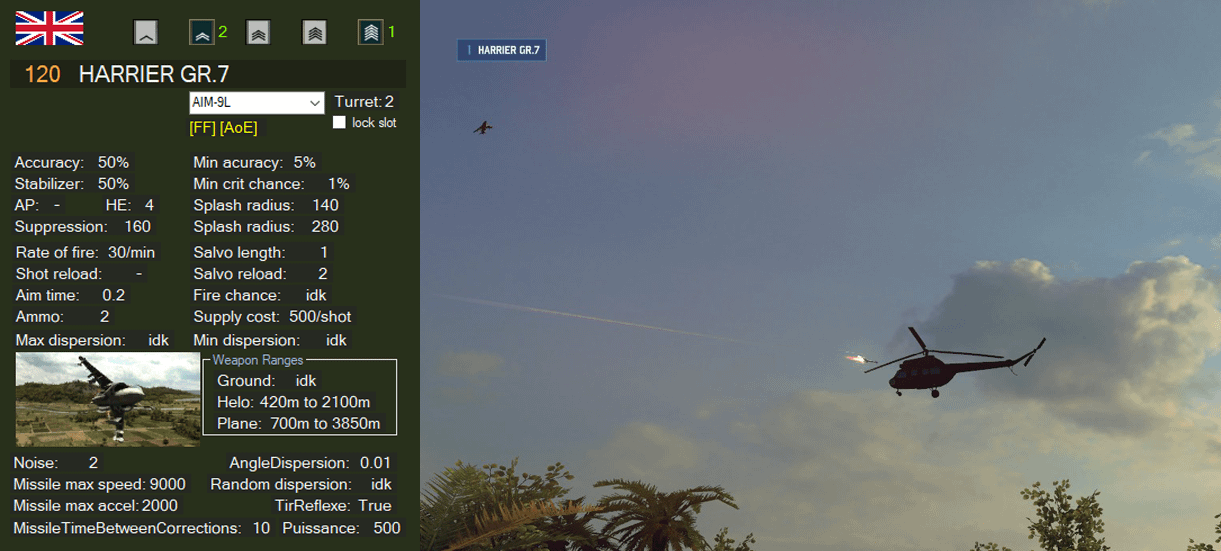 AIM-9L stats